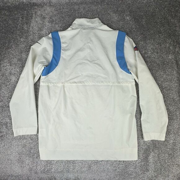 Nike Tennessee Titans On Field Sweatshirt Mens Large White Team Issued Zip Up - Picture 8 of 9